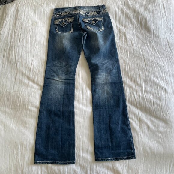 Y2K Bongo Bootcut Jeans (sz 9) - Picture 4 of 5